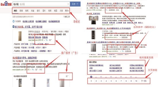 搜索頁面布局圖示02