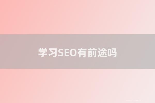 seo經驗分享:學習SEO有前途嗎?學會SEO如何能做到年入百萬
